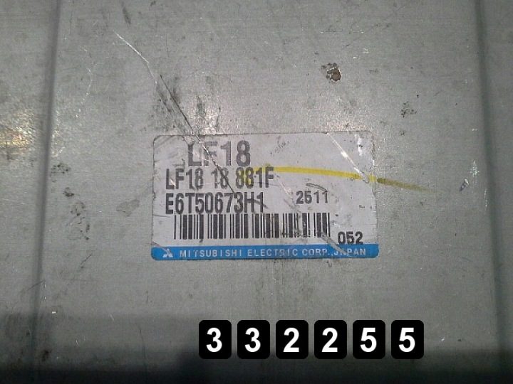2004 Mazda 6 ЭБУ lf1818881f, фото 2