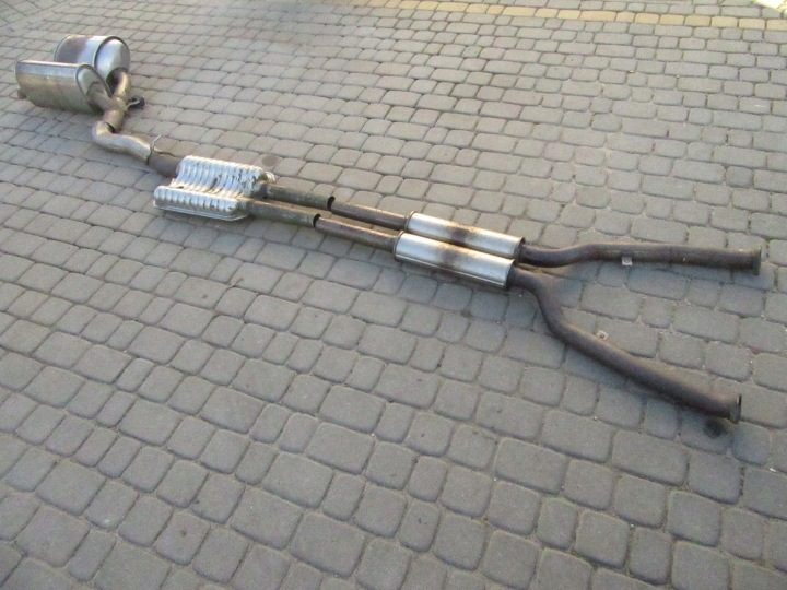 Глушитель выхлопная система BMW 5 e60 e61 550i N62b48 V8 367 л.с. РЕСТАЙЛИНГ, фото 2