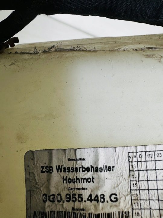 VW PASSAT B8 2.0 TFSI БАЧОК ОМЫВАТЕЛЯ В СБОРЕ НАСОС 3G0955448G, фото 2