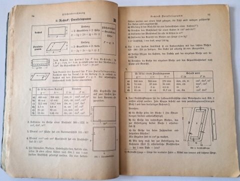 DOHL RECHENBUCH FÜR KRAFTFAHRZEUGHANDWERKER - 1941 г.!, фото 5