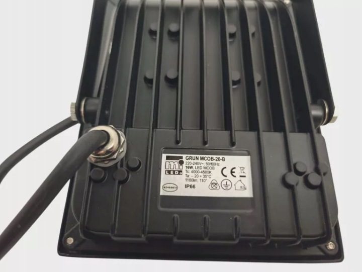 ПРОЕКТОР LED 16W GRUN MCOB-20-B 4000K 1100LM IP66 30131, фото 7