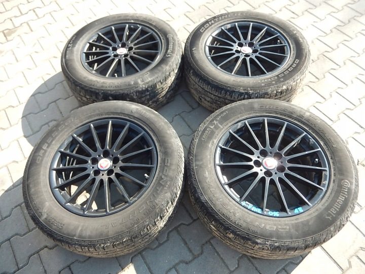 ДИСКИ КОЛЕСА ШИНЫ F-PACE 255/60/18 CONTI 2018, фото 1