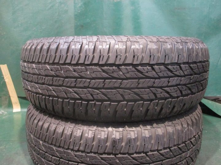 2× Шина всесезонная Yokohama GEOLANDAR A/T G015 225/60R18 104 H сцепление на снегу (3PMSF), усилитель (RF), фото 2