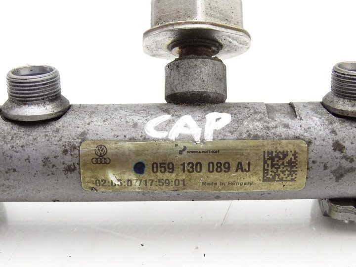 ТОПЛИВНАЯ РАМПА ТОПЛИВА + ДАТЧИК AUDI A5 8T B8 3.0 TDI CAP 059130089AJ, фото 5