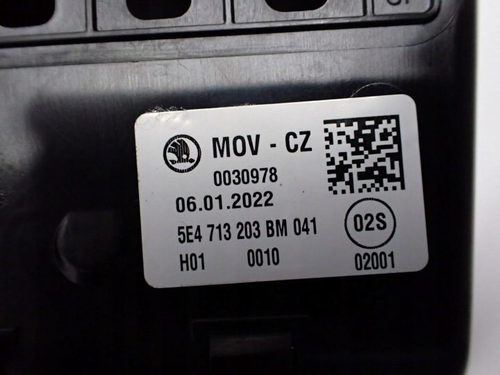 ТОННЕЛЬ ПАНЕЛЬ ПЕРЕКЛЮЧАТЕЛЬ ПЕРЕДАЧ USB ОРИГИНАЛ SKODA OCTAVIA IV 5E3 23 г., фото 3
