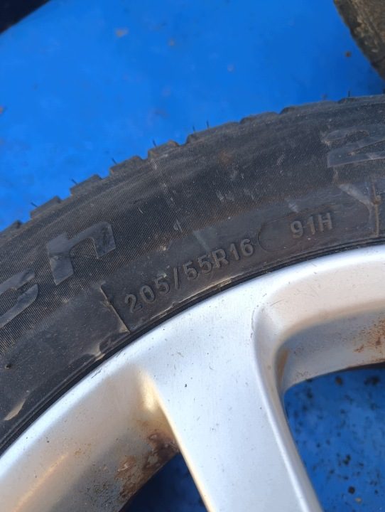 КОЛЕСА ЛИТЫЕ ДИСКИ ШИНЫ КОМПЛЕКТ MAZDA 5 I 05-10r., фото 5