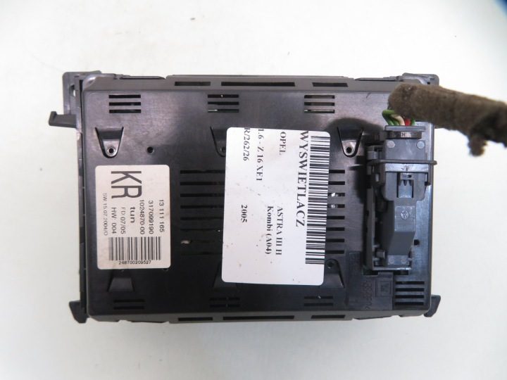 МАГНИТОЛА CD30 OPEL ASTRA III H 13154304 7643103310 13111165, фото 5