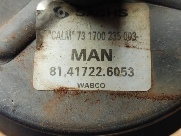 Подушка Амортизатор Кабины MAN TGX TGS WABCO 81417226053, фото 5