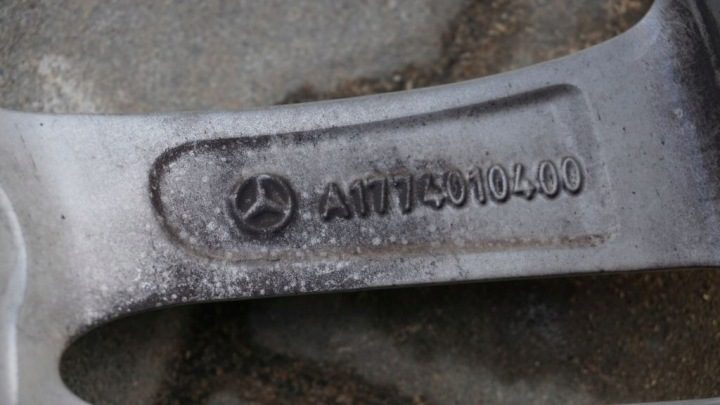 Литой диск Mercedes-Benz OE A-класс 6.5" x 17" 5x112 ET 44, фото 3