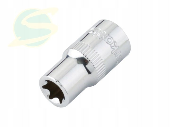 Торцевой ключ 1/4" Torx E4 Verkatto, фото 3