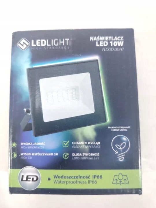 LEDLIGHT ПРОТИВОТУМАННАЯ ФАРА ФОНАРЬ ПРОЖЕКТОР LED БЕЛЫЙ ZIMNY IP66 10W, фото 1