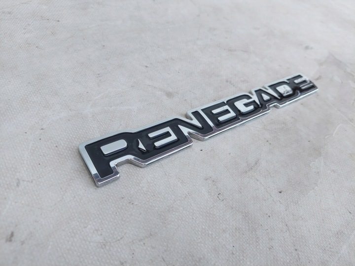 JEEP RENEGADE 2014-2023 ЭМБЛЕМА ЗНАЧОК НАДПИСЬ ДВЕРИ ПРАВАЯ ЛЕВАЯ ПЕРЕДНЯЯ, фото 2