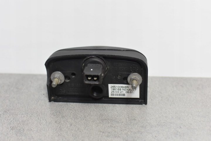 Плафон освещения Номерного знака Renault Master III 265100848R, фото 3