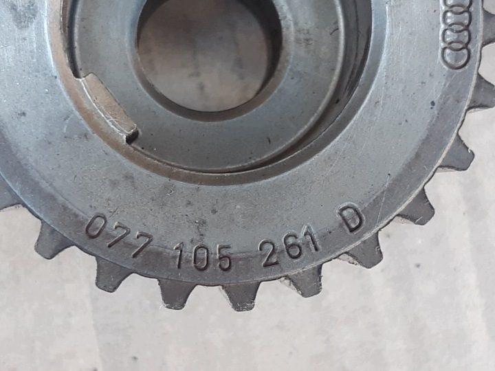 Audi A6 C5 A8 D2 рестайлинг 3.7 4.2 шестерня вала 077105261D, фото 5