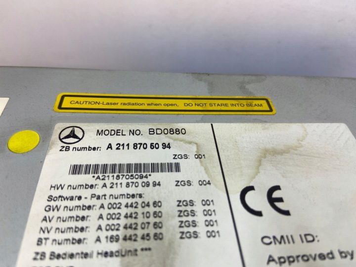 Магнитола навигация Mercedes-Benz OE A2118705094, фото 5