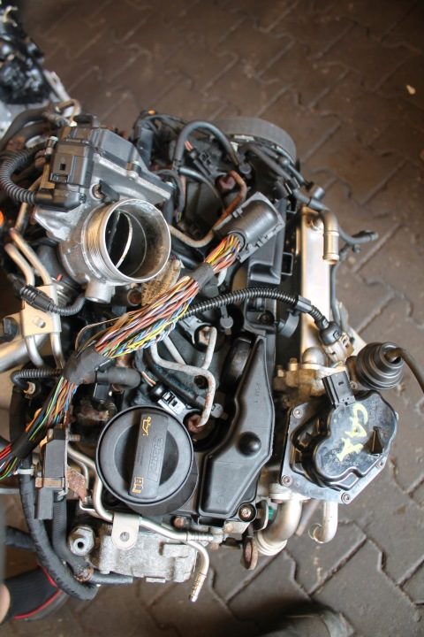 ДВИГАТЕЛЬ В СБОРЕ VW T5 2.0 TDI 140 тыс. км CAA, фото 1