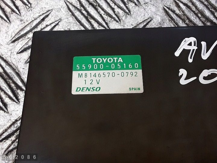 2003 Toyota Avensis Модуль управления кондиционером 5590005160 mb1465700792, фото 3