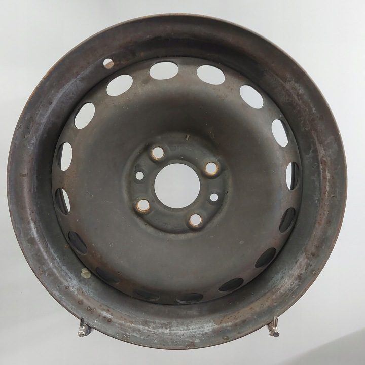 4× Штампованный диск Fiat OE 500, Panda III 5.5" x 14" 4x98 ET 35, фото 4