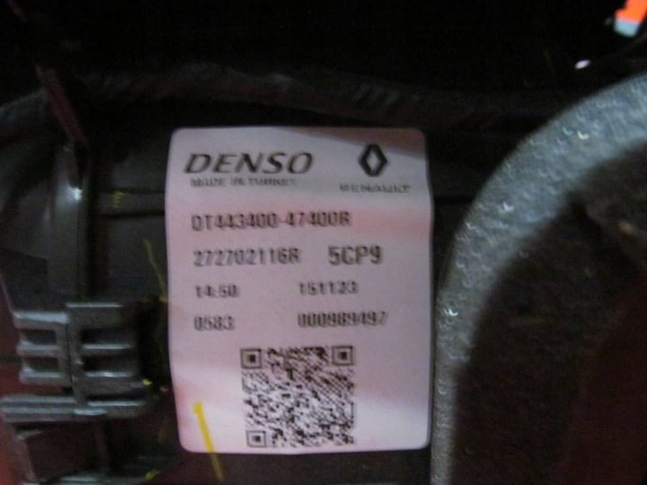 Renault Clio 5 в B7 19- отопитель с кондиционером корпус климат-контроль EU, фото 6
