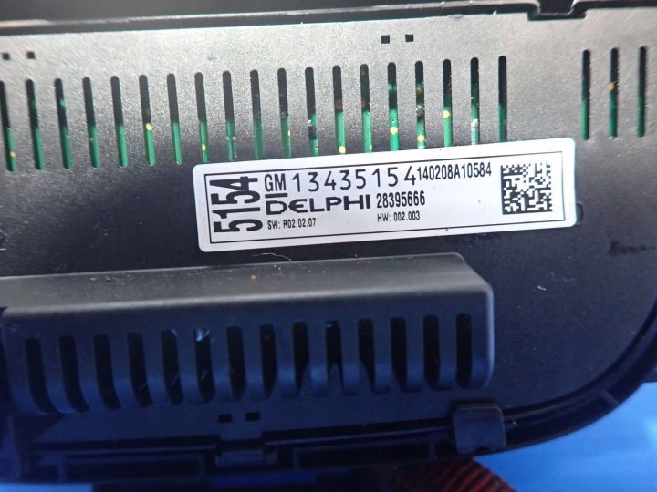 ПАНЕЛЬ МАГНИТОЛЫ КОНДИЦИОНЕРА OPEL ASTRA J 13435154, фото 4