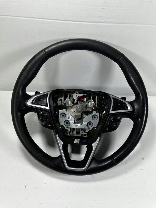 MONDEO MK5 РУЛЬ КОЖАНЫЙ МУЛЬТИФУНКЦИОНАЛЬНЫЙ ЛЕПЕСТКА С ПОДОГРЕВОМ DS73-3600-PR, фото 1