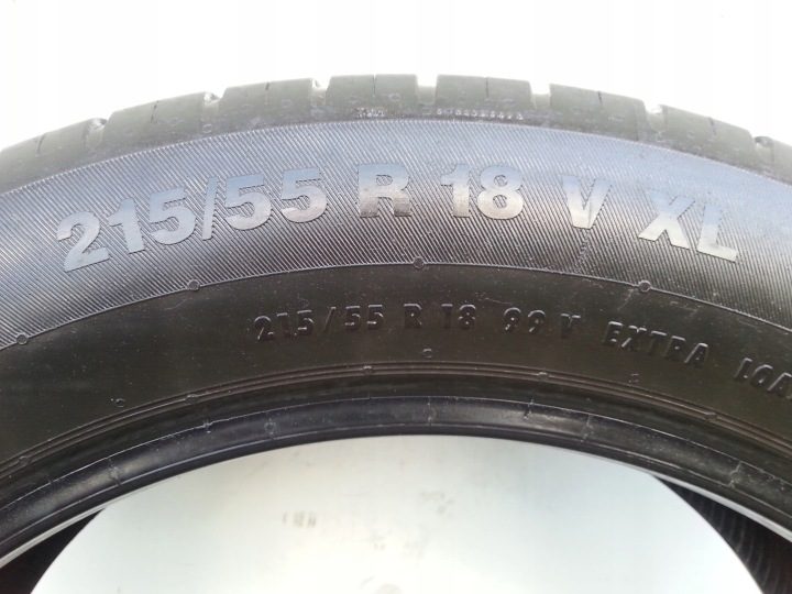 Шина летняя Continental ContiEcoContact 5 215/55R18 99 В усилитель (XL), фото 3