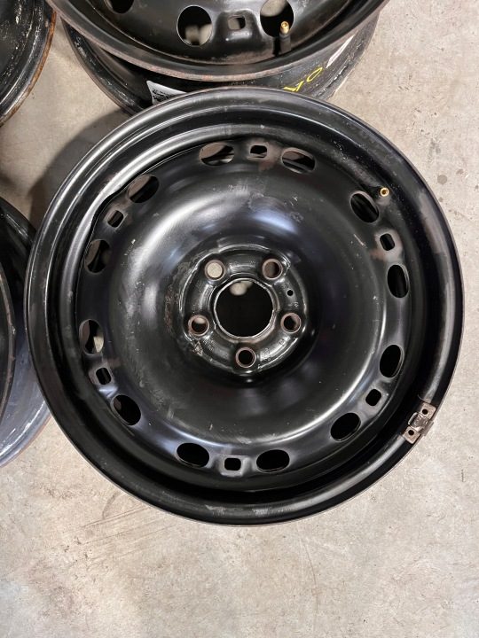 4× Штампованный диск Volkswagen OE VW FOX GOLF POLO IV V VI SKODA FABIA 6.0" x 15" 5x100 ET 38, фото 10