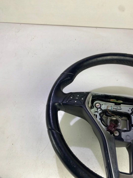 Для перетяжки Руль кожаный мультифункциональный Mercedes W176 A класс, фото 2