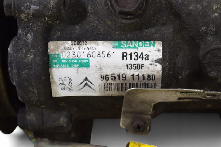 Компрессор Кондиционера PEUGEOT 308 I CITROEN C4 I 2.0 HDI 9651911180, фото 3