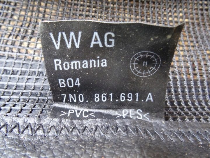VW SHARAN SEAT ALHAMBRA 7N СЕТКА ШТОРКА БАГАЖНИКА 7N0861691A, фото 5