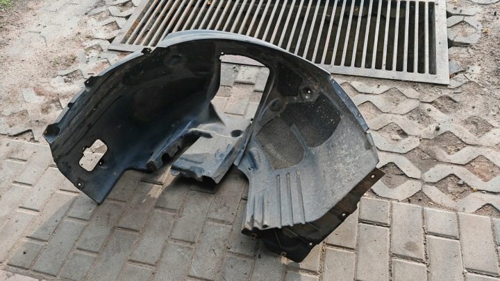 ПОДКРЫЛОК ЛЕВЫЙ ПЕРЕДНИЙ BMW 5 E60 E61 РЕСТАЙЛИНГ ОРИГИНАЛ 7033749, фото 7