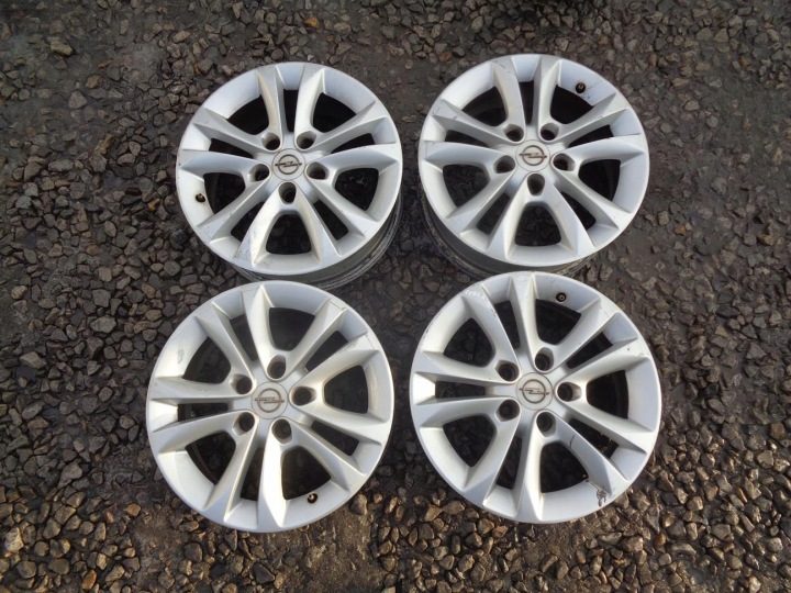 4× Литой диск Opel OE 6.0" x 16" 5x110 ET 40, фото 1