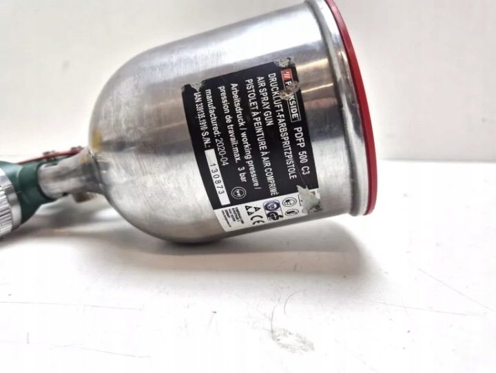 ПИСТОЛЕТ ПОКРАСОЧНЫЙ ДЛЯ ПОКРАСКИ ФОРСУНКА 1,4 мм 0,5L, фото 4