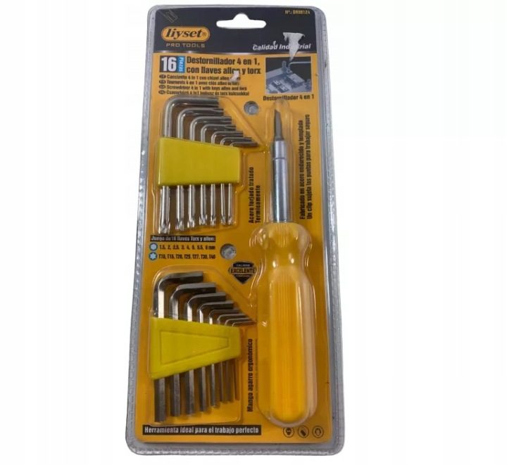 Комплект ключей Torx 9 шт. T10 – T50, фото 1