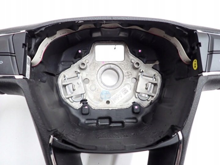 РУЛЬ МУЛЬТИФУНКЦИОНАЛЬНЫЙ КОЖА 5F0919719B 5F0919719 SEAT LEON III 5F 17 г., фото 4