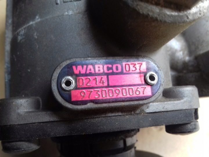 Клапан управляющий прицепа MAN DAF WABCO, фото 3