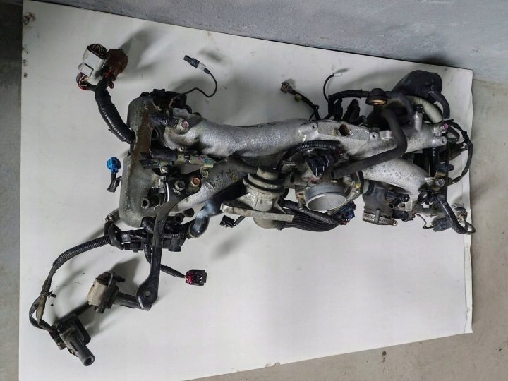 Subaru Forester II SG 2.5 XT Impreza WRX GD Впускной коллектор в сборе, фото 3