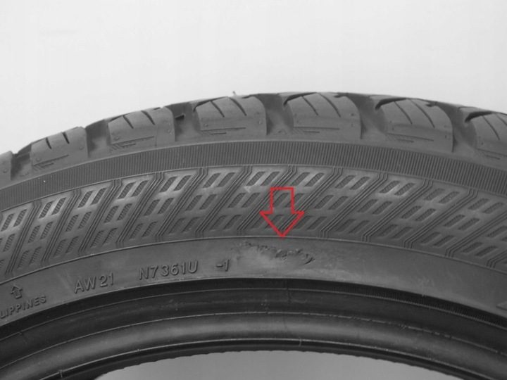 Шина всесезонная Yokohama BluEarth-4S AW21 225/45R19 96 В сцепление на снегу (3PMSF), защита диска, усилитель (XL), фото 2
