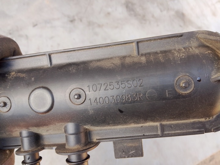ВПУСКНОЙ КОЛЛЕКТОР RENAULT MEGANE III 1.2 TCE 140030983R 1072535S01, фото 3