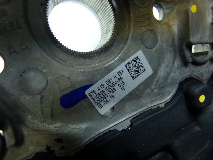 Руль мультифункциональный кожаный красный строчка Seat Ibiza FR 575419091H, фото 8