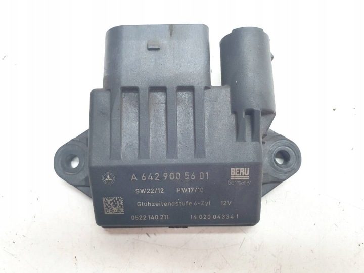 РЕЛЕ МОДУЛЬ СВЕЧЕЙ НАКАЛИВАНИЯ MERCEDES W166 ML 3.0 дизель A6429005601, фото 1