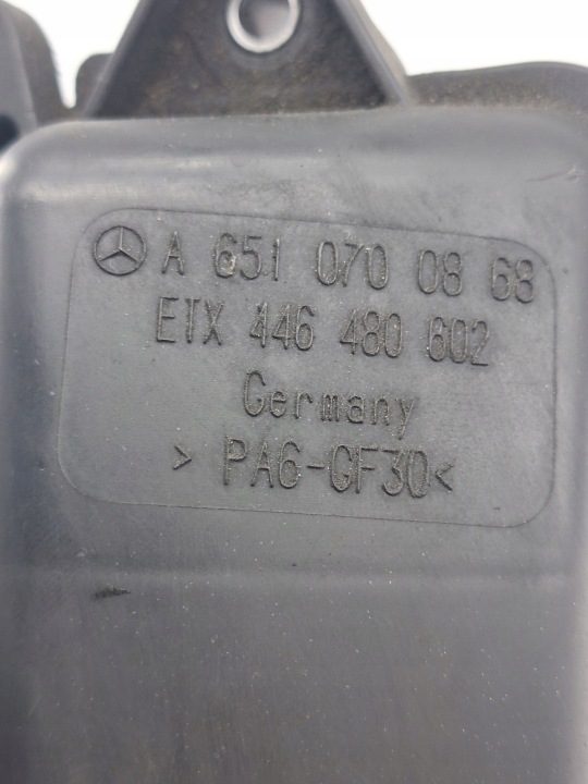 Бачок воздуха вакуума C-класс W205 A6510700868, фото 4