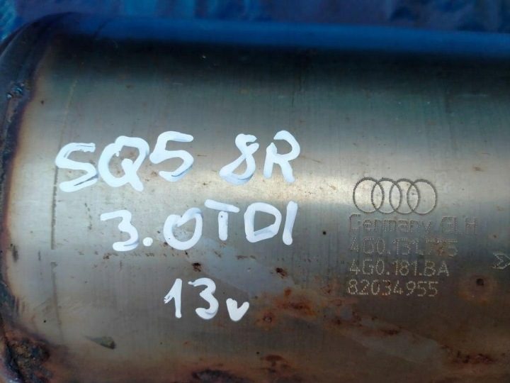 Audi SQ5 8R рестайлинг / A6 A7 3.0 TDI / DPF катализатор 4G0131775 / оригинал, фото 2
