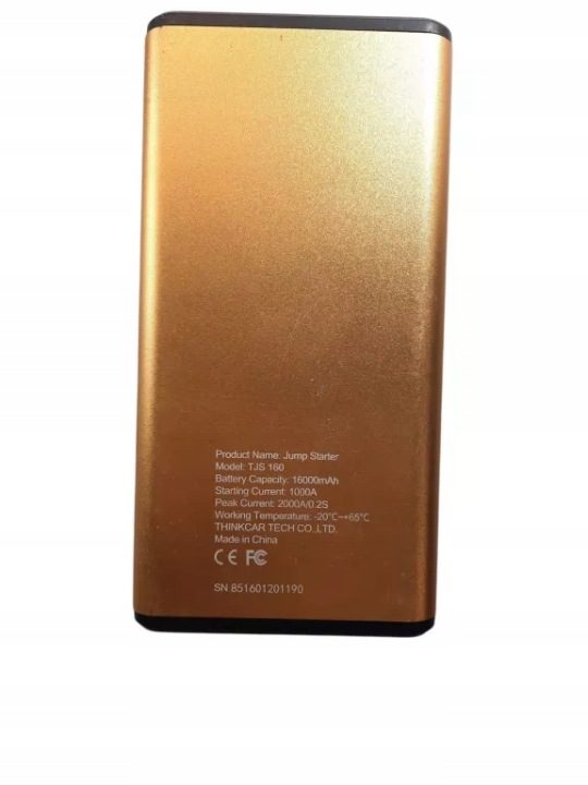 Thincar TSJ 160 устройство Rozuchowe Booster Power Bank 16000 мач, фото 3