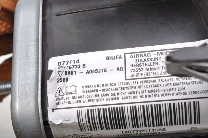ORD FIESTA MK7 КОЛЕННАЯ ПОДУШКА БЕЗОПАСНОСТИ 8A61-A045J76-AG, фото 5