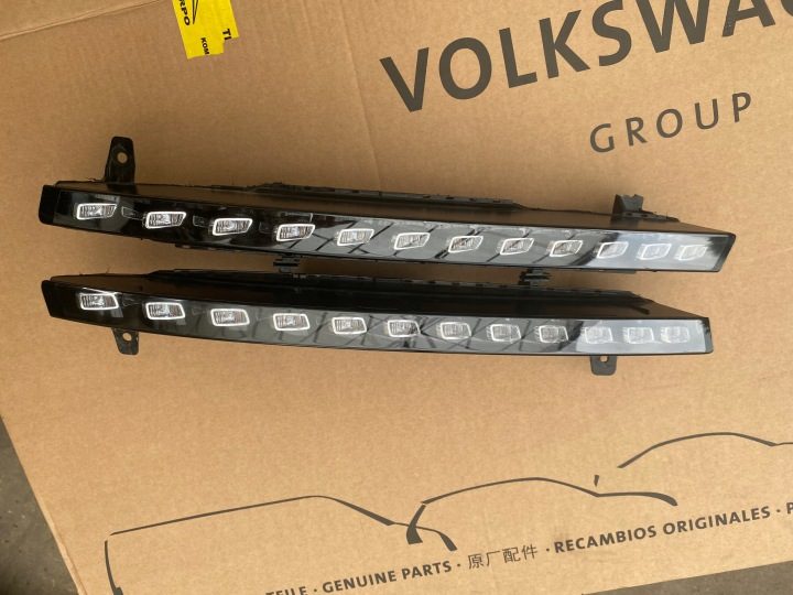 Audi Q7 4L рестайлинг поворотник LED правый + левый 4L0953042 4L0953041, фото 3