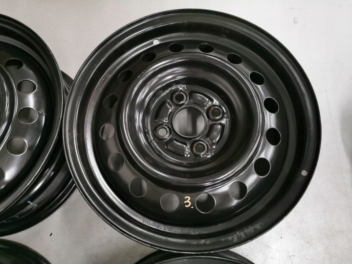 4× Штампованный диск Toyota OE Corolla, Yaris 6.0" x 15" 4x100 ET 45, фото 6