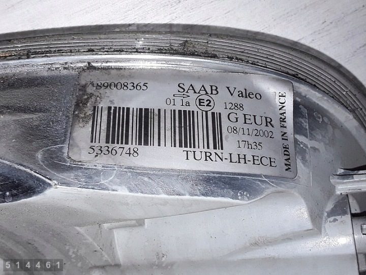 SAAB 9 5 I YS3E Поворотник левый, фото 8