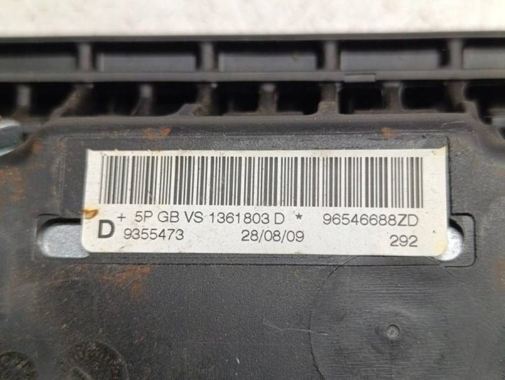 Подушка безопасности сиденья Peugeot OE 96546688ZD, фото 4