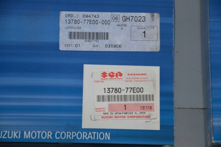 Suzuki OE 13780-77E00 воздушный фильтр, фото 3